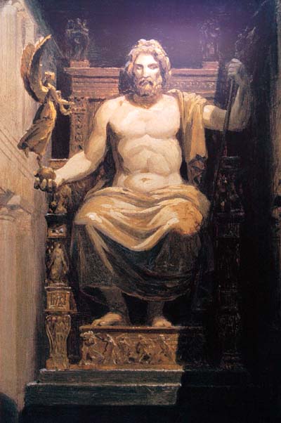 One of the Seven Wonders, Pheidias' Statue of Olympian Zeus