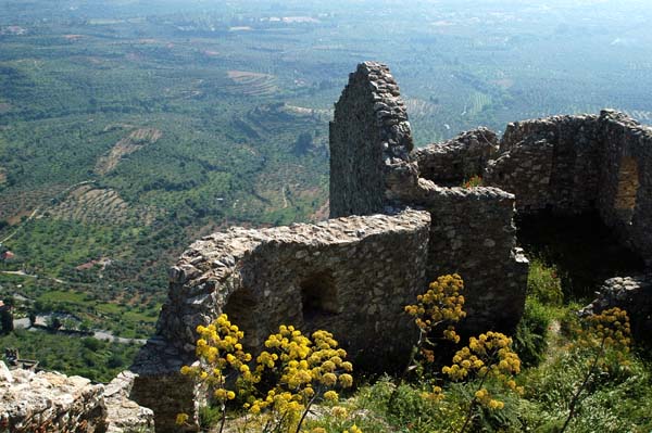 Mystras Castle