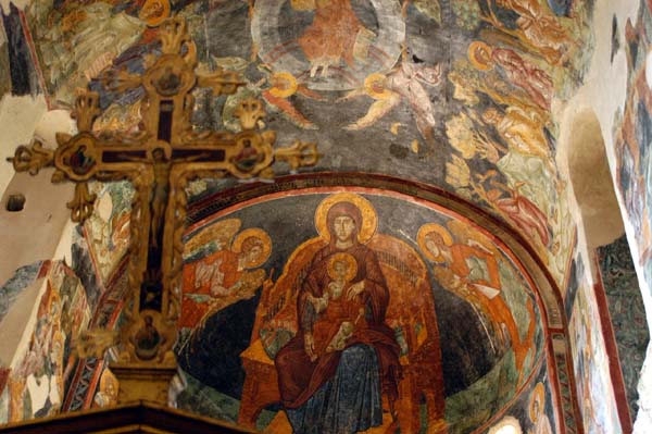 15C frescos, Monestary of Pandanassas