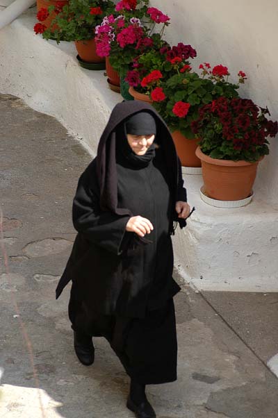 Greek Orthodox nun