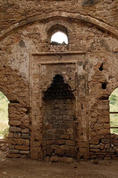 Inside the Ottoman mosque