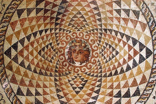 Mosaic, Corinth museum