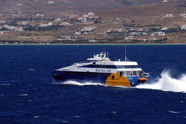Blue Star's fast ferry