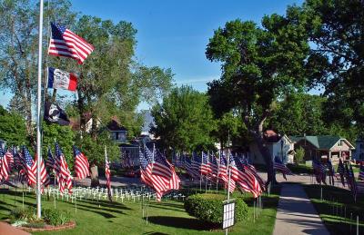 Memorial Day Flags 2004