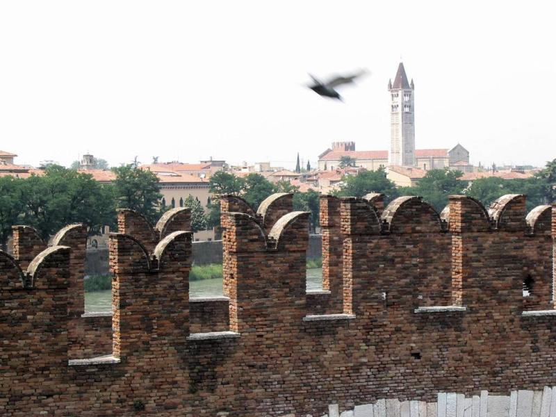 Bridge with San Zeno in the background