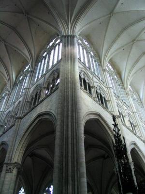 Amiens: where the choir meets the transept