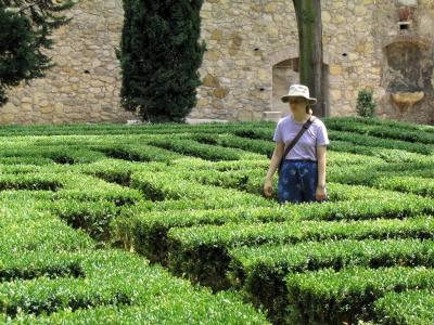 Giardino Giusti: labyrinth