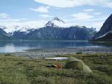 2004 Glacier Bay, Alaska- in Queen Inlet camp with a view and no one else around for miles