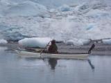 glacier bay- paddling beside riggs glacier II