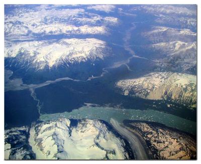 Glacier Flows into Bay