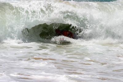 Caught in the eye of the wave