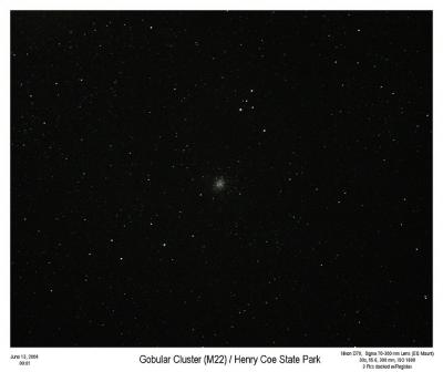Gobular Cluster M22