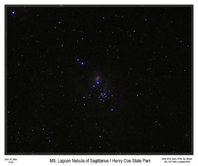 Lagoon Nebula, M8