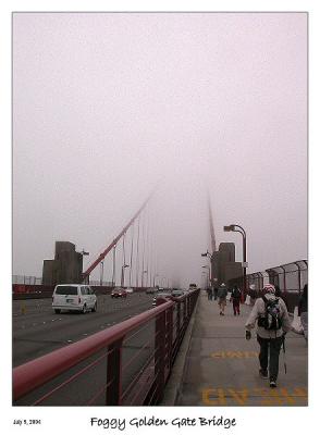 Crossing the Foggy Bridge