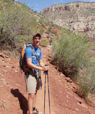 Jacob on Hermit Trail