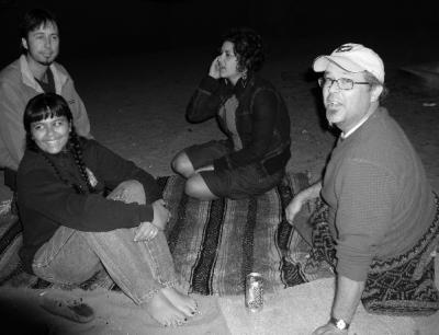Four on a Blanket