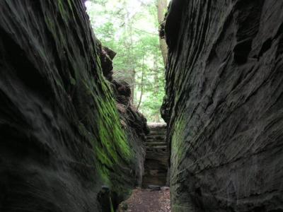 Inside the gorges