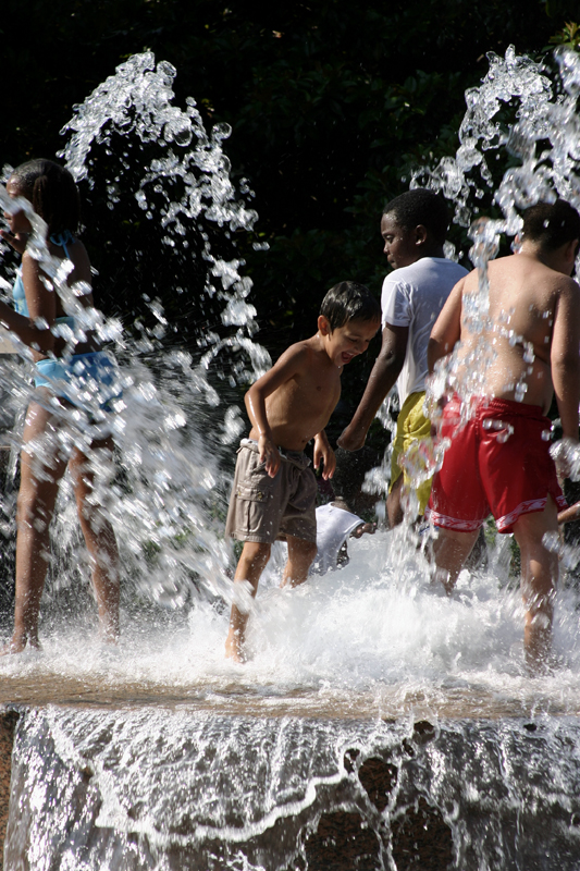 Fountain fun