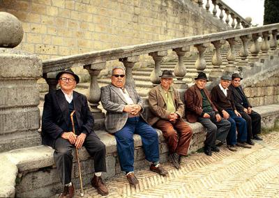 Old Men in Caprarola, Italy .jpg