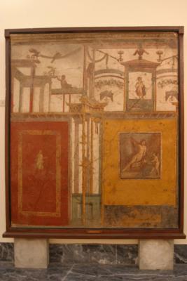 Pompeii treasures in Museum in Naples