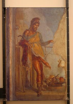 Must be a self portrait - Pompeii treasures in Museum in Naples