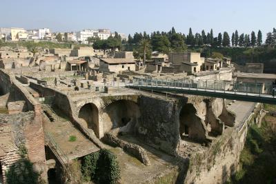 Herculaneum is not fully excavated. There is more to be discovered!