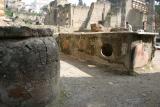 Food and drinks were kept in the clay pots.