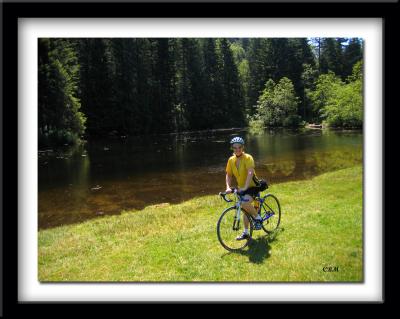 Bike to the pond