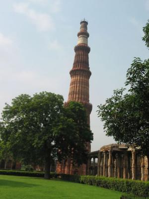 new delhi, qutb minar