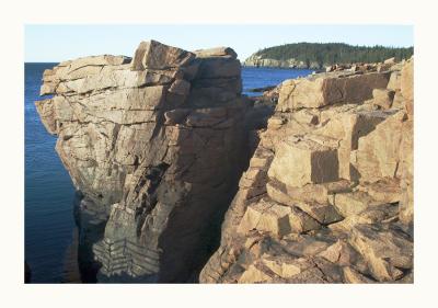Thunder Hole and scenes beyond.