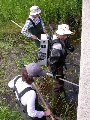 Ready to go into culvert under Franktown Road