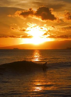 Sun on the Sea