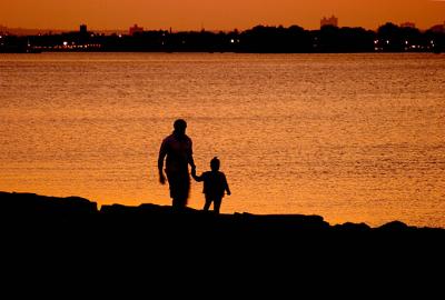 * Daddy on the Jetty by Lonnit Rysher