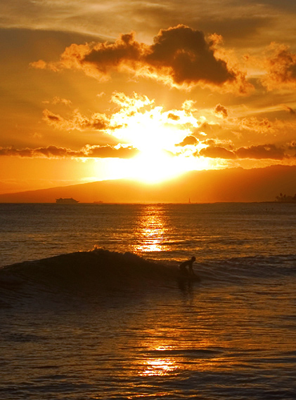 Sun on the Sea