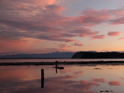 End of Day on Useless Bay