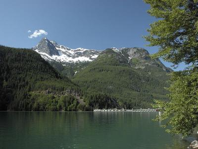 Pyramid Peak and Diablo Dam