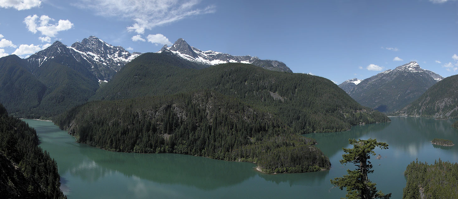 Diablo Lake Panorama