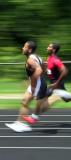 Two Sprinters--Langley Track Meet