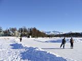 lagoon in winter