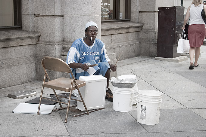 * Street Drummer
