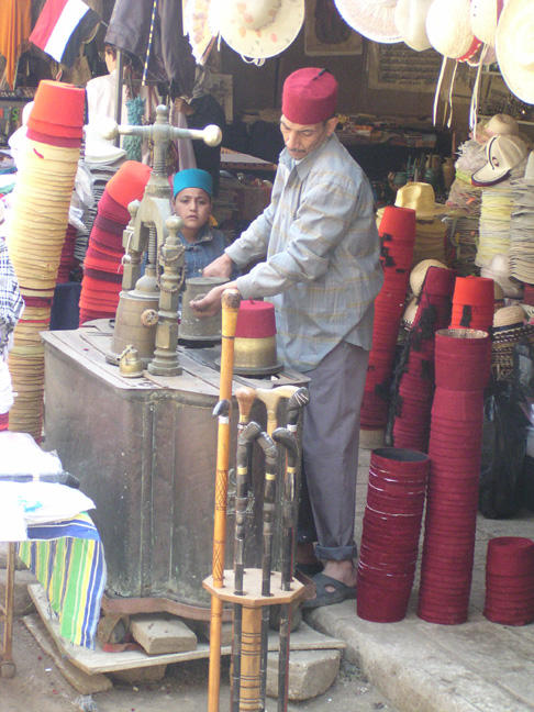 The making of a fez