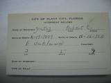 Yates Plot Card