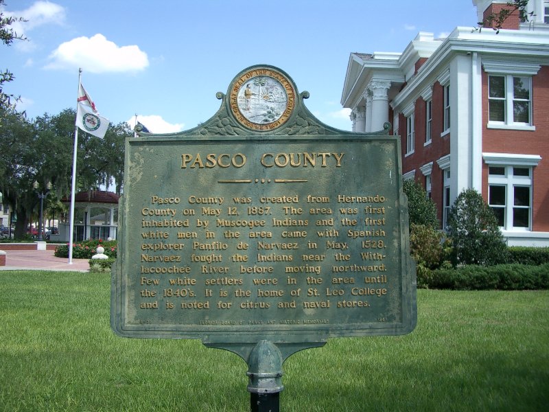 Pasco Co Founding Families