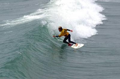 Surfer San Clemente Pier