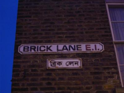 After the tour, we had dinner in Brick Lane, a famous road in the East End full of Indian Restaurants.