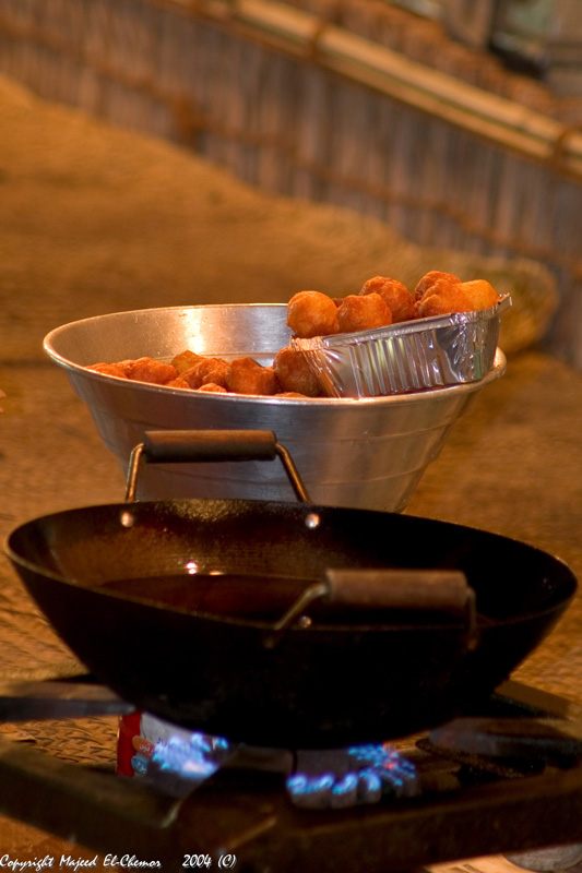 Cooking traditional Emirati sweets
