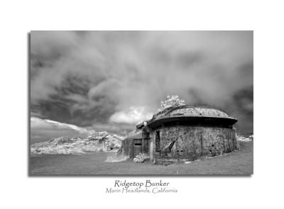 A lonely sentry post on the windswept ridge