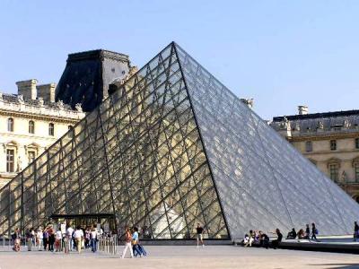 Paris Louvre Entrance