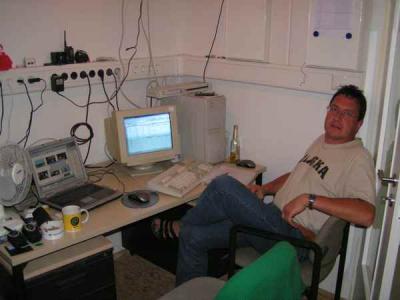 DL6RAI at backoffice during WAE SSB 2004