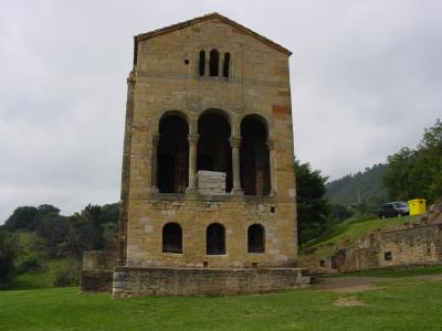 Santa Maria Del Naranco built in the 9th century.
